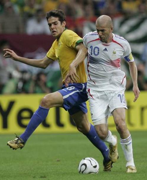 1 luglio 2006: Brasile-Francia 0-1 “Quell’anno il Brasile era incredibile, c’erano Caf, Lucio, Roberto Carlos, Ronaldo, Ma dall’altra parte c’era Zidane che era in formissima quel giorno; anche se per una sciocchezza poi perse l’opportunit di essere campione del mondo
